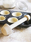 1 Pc Wooden Tart Mold - Perfect For Shaping Homemade Tarts And Pastries