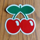 Pacha Ibiza Red Cherry Sticker   Ibiza Club Posters - Dj House Music