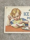 Vintage 1920 s Booklet Jell-o Ice Cream Powder  Full Color   W  Recipes  4 Pages