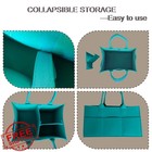 Baby Diaper Caddy Organizer Turquoise Nursery Car Storage Gift Basket Wipes