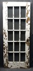 30x78 5 x1 75  Antique Vintage Old Wood Wooden Interior French Door Window Glass