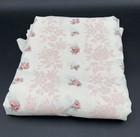 1980   s Vintage Gunne Sax Jessica Mclintock Twin Flat Sheet Rose Floral Ruffles