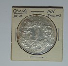 China Year 3 Silver Dollar Empire Dragon Coin Bu 
