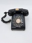 Vtg 1950s Western Electric Bell System Model 500 C d Rotary Desk Black Telephone