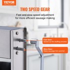 Vevor Manual Sausage Stuffer 10 L Vertical Sausage Machine 304 Stainless Steel