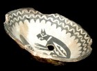 Anasazi   Mimbres Replication Bowl Of A Crouching Lion