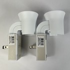 Bath   Body Works White Flare Wallflowers Fragrance Plug-in Diffuser - Pack Of 2