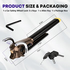 Steering Wheel Lock Universal Anti-theft Device Heavy Duty Security Car Lock