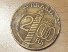 1938 Brazil 2000 Reis 24-sided Edge Duke Of Caxias