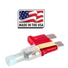  50  Atc Ato Car Automotive Fuse Tap Add On Wire Adapters Auto Boat Amp Brass