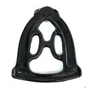 1800s Antique Sad  Flat Iron Trivet Stand  Unsigned  Gate Marks   Black Restored