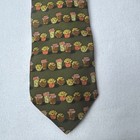Yves Saint Laurent Ysl Novelty Print Tie Silk Preserves Jam Jelly Jars Canning