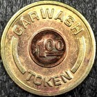 Cruizzers -  1 00 Carwash Car Wash Token 23mm  c1684 