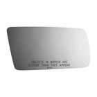 Fits 84-89 300zx  200sx Passenger Clear Mirror Lens W adhesive No Rear Mount