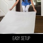 Non Slip Rug Pad For Hard Surface Floors  Size 6 Feet Square
