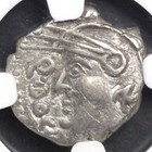 Ancient Gaul Silver Quinarius Coin Ngc Xf Gallic Horse Celtic 80bc Sequani