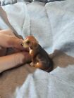 Schleich Sitting Beagle Dog Figure 1994 Retired Vtg Rare