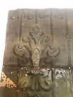 Vintage Embossed Tin Metal Steel Roof Ceiling Shingle Tile Sheet 13  X 9 5 