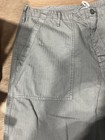 Birdwell Beach Britches Shorts - Gray -  Sz 36 Aloha Herringbone Drawstring
