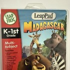 Leap Frog Leappad K-1st Multi Subject Madagascar Book Cartridge From Toys R Us