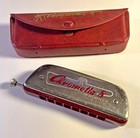 Hohner Chrometta 8 Chromatic Harmonica With Case - Vintage