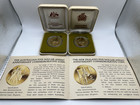 Australia 1990 Anzac  5 2 Piece A-b Proof Set With New Zealand