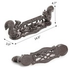 Sungmor Boots Scraper Cast Iron Squirrel Garden Front Door Entrance Shoe Cleaner