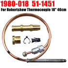 For Robertshaw Thermocouple 18  46cm 1980-018 Snap Fit For Universal  51-1451 