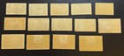 Iraq   1918 Surcharge Completed Set 14 Stamps British Iraq Occupation Stamps Mh