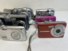 Digital Camera Bulk Lot Of 10 Including Coolpix  Powershot  Cybershot And More 