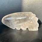 0 92lb Top Natural Clear Quartz Carved Skull  Realistic  Crystal Healing Skull