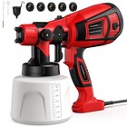 800w Electric Paint Sprayer 1400ml Hvlp Spray Gun Handheld Diy High Pressure