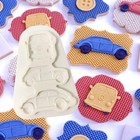 Groovy Volkswagen Car Trio Fondant Chocolate Resin Silicone Mold