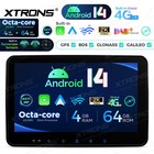 2 Din Android 14 Dvd Player 10 1  Car Stereo 4g Lte 4gb Ram 64gb Rom Gps Bt 5 0