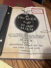 The Premier World Stamp Album 1922 -1 962 Grossman Germany Hitler 875  Stamps