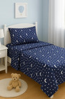 3-piece Twin Sheet Set - Constellation Print Bedding With Top Sheet  Fitted Shee