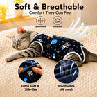 2-pack Cat Recovery Suit For Spay Healing -space L 2026 New   Breathable  Durabl