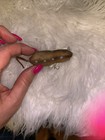 Heddon Meadow Mouse Vintage Lure With White Dots Good Cond