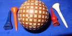 Silver King Dot Antique Golf Ball 4 Vintage Golf Tees Display Of Golf History