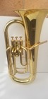 Yamaha Yep-201 Euphonium 3 Valves With Case   Mouthpiece    just Serviced 