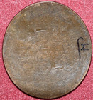 1926 Lincoln Penny Counterstamp With Thunderbird Crafted By Astoria Artist