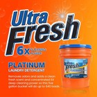 Ultra Fresh 6x Platinum Laundry Detergent  Up To 640 Loads  Coldwater  5 Gallon