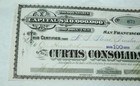1882 Curtis Consolidated Mining Company Capital Stock Certificate