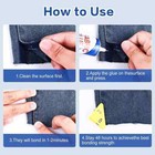 Fabric Glue Mighty Mend It Fabric Glue Permanent Clear Washable Clothing Glue