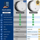 Pure Clean Smart Vacuum Cleaner - Automatic Robot Cleaning Vacuum W  App Control