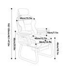 Gaming Chair Ergonomic Computer Office Chair Recliner Swivel Seat Max Load 100kg