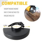 4-1 2 Inch Angle Grinder Guard For Dewalt   Makita     Heavy Duty Steel Safety    