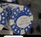 New 500 Pcs Poker Chip Set 11 5g Chips Dice Cards Buttons Aluminum Case   notes 