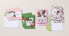 Stampin  Up  Paper Pumpkin Card Kit 2025 July Sweeter With You Nip Strawberry