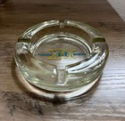 Vintage 1958 Havana Hilton Hotel Heavy Glass Ashtray Conrad Hilton Meyer Lansky